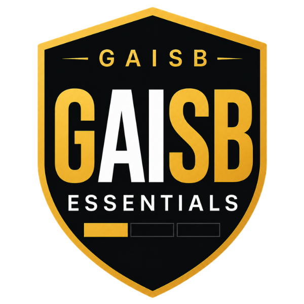 GAISB AI Essentials Certified badge